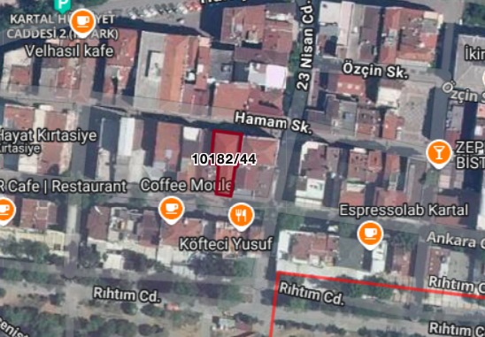 İSTANBUL KARTAL'DA 3 M2 SATILIK HİSSELİ BÜRO&OFİS